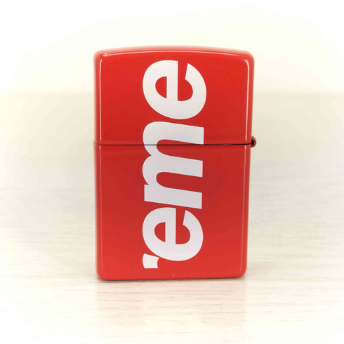 シュプリーム Supreme Logo Zippo メンズ