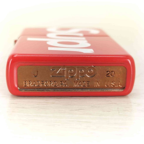 シュプリーム Supreme Logo Zippo メンズ