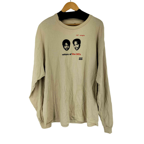 METRO STORE 両面プリント L/S Tシャツ メンズ import:XXL