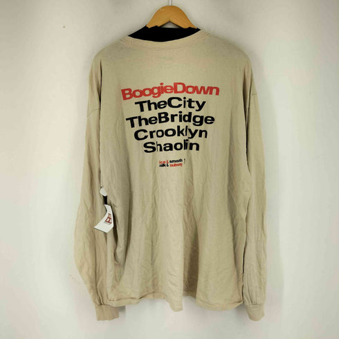 METRO STORE 両面プリント L/S Tシャツ メンズ import:XXL