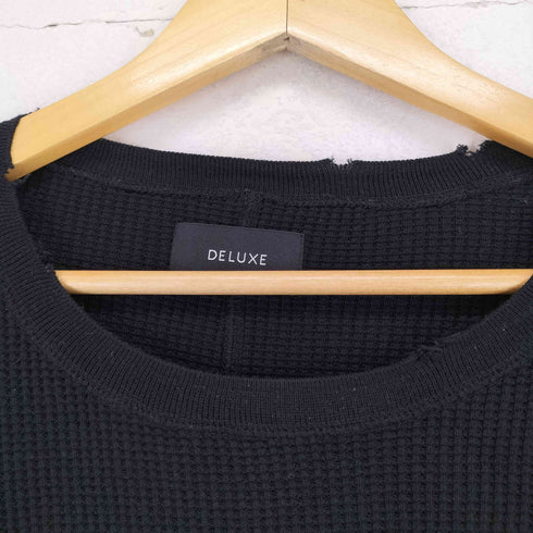 デラックス DELUXE SAVAGE CONNOR (ダメージ加工L/Sサーマル) メンズ JPN:XL