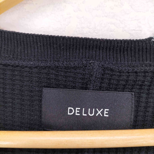 デラックス DELUXE SAVAGE CONNOR (ダメージ加工L/Sサーマル) メンズ JPN:XL