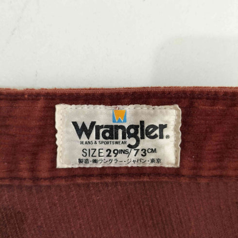 ラングラー Wrangler MADE IN JAPAN 細畝コーデュロイストレートパンツ メンズ W29ins / 73cm