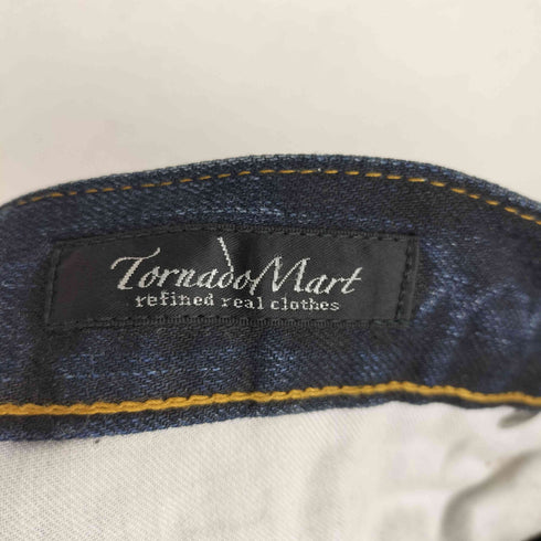 トルネードマート TORNADO MART 00S オーシャン加工 ローライズ デニムパンツ ヒゲ ARCHIVE Y2K メンズ LL