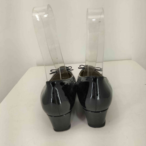 YHINOYA エナメル リボン デザイン パンプス レディース JPN:22.5