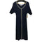 プロポーションバイボディードレッシング PROPORTION BODY DRESSING 2021SS ダイヤネックバイカラーナローマーメイドニットワンピース レディース import:M