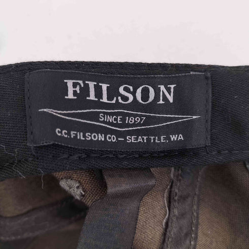 フィルソン FILSON ガーメントダイ ジェットキャップ ロングビル メンズ ONE SIZE