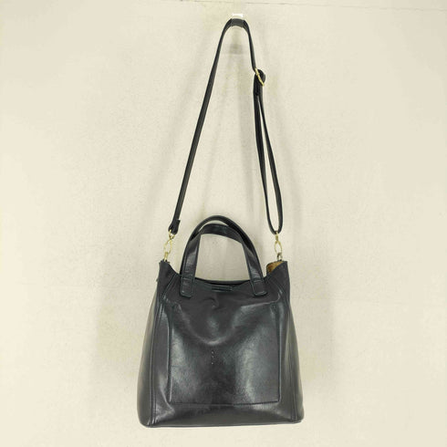 2WAY レザーショルダーバッグ レディース