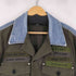 ディーゼル DIESEL デニム切替ミリタリージャケット メンズ import:XL