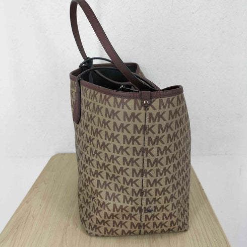 マイケルコース Michael Kors モノグラム総ロゴ リバーシブルトートバッグ メンズ