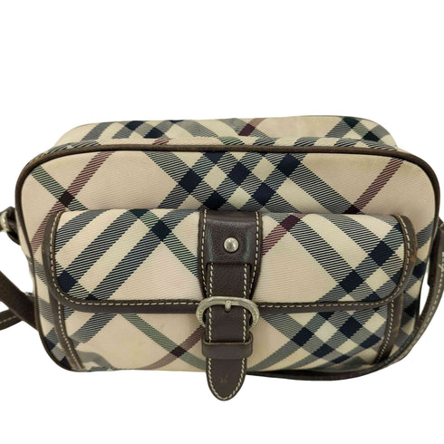 バーバリーブルーレーベル BURBERRY BLUE LABEL ノバチェック ショルダーバック レディース