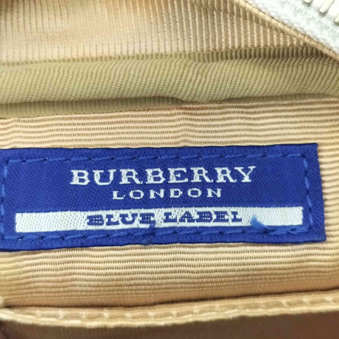 バーバリーブルーレーベル BURBERRY BLUE LABEL ノバチェック ショルダーバック レディース