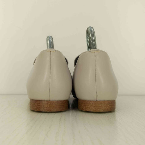 カリーノ carino スクエアトゥフラットローファー レディース JPN:23