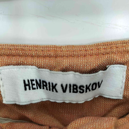 ヘンリックヴィブスコブ Henrik Vibskov 2タック サマーウール テーパードスラックス メンズ JPN:XS