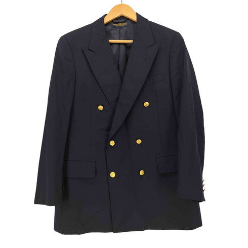 ブルックスブラザーズ BROOKS BROTHERS MADE IN JAPAN 金ボタン紺ブレ ダブル メンズ YA6