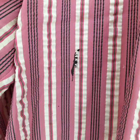 ヘンリックヴィブスコブ Henrik Vibskov ラメパイピング シアサッカー パジャマシャツ メンズ import:M