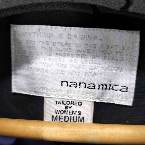 ナナミカ nanamica GORE-TEX Balmacaan Coat ゴアテックス バルマカンコート ステンカラーコート メンズ WOMEN'S MEDIUM