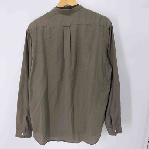 ナナミカ nanamica Band Collar Panama Shirt バンドカラーパナマシャツ メンズ JPN:L