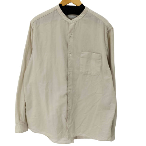 ナナミカ nanamica Band Collar Panama Shirt バンドカラーパナマシャツ メンズ JPN:L