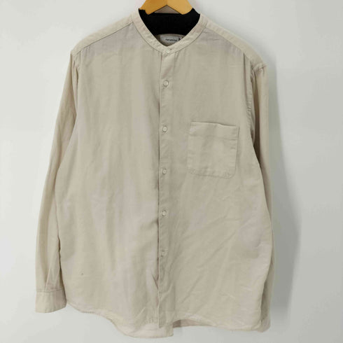 ナナミカ nanamica Band Collar Panama Shirt バンドカラーパナマシャツ メンズ JPN:L