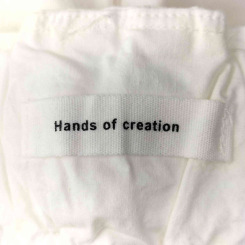ハンズオブクリエイション Hands of creation コットン テーパード ワイドイージーパンツ レディース FREE