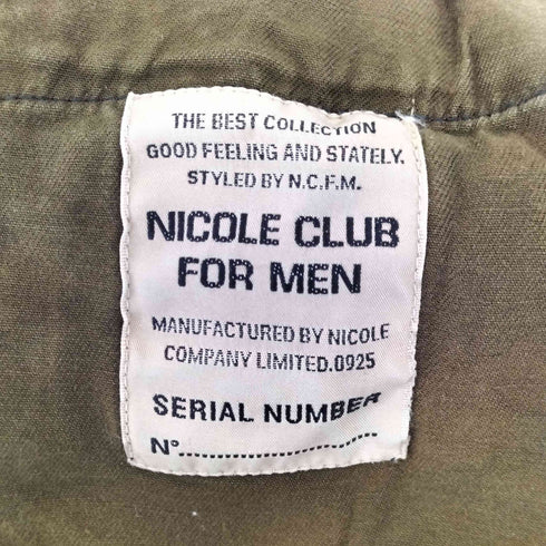 ニコルクラブフォーメン NICOLE CLUB FOR MEN OLD USED加工 デニムパンツ メンズ JPN:48