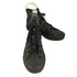 コンバース CONVERSE LEA ALL STAR HI レザー オールスター ハイ ブラックモノクローム レディース JPN:24.5