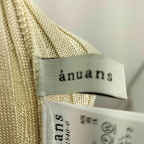 アニュアンス anuans リブニットナロースカート レディース FREE
