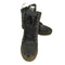 ディーゼル DIESEL JORDANA W デニムレザー切替 サイドジップ ファットタン ハイカットスニーカー レディース JPN:24.5