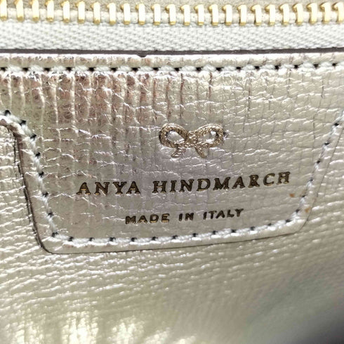 アニヤハインドマーチ ANYA HINDMARCH イタリア製 2WAY スマイリー レザー トートバッグ レディース