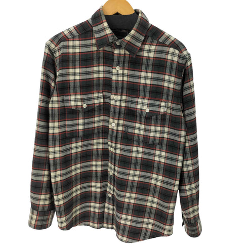 ラテラ LATERRA フランネルシャツ L/S メンズ import:L