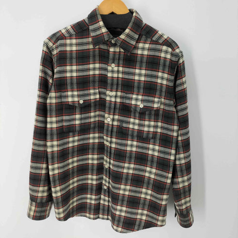 ラテラ LATERRA フランネルシャツ L/S メンズ import:L