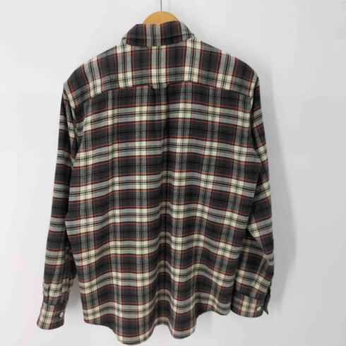 ラテラ LATERRA フランネルシャツ L/S メンズ import:L