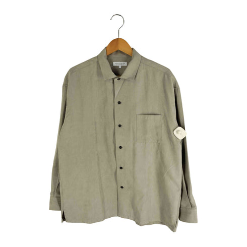アデイインザライフユナイテッドアローズ A day in the life UNITED ARROWS スエードライク レギュラーカラー シャツ メンズ JPN:L