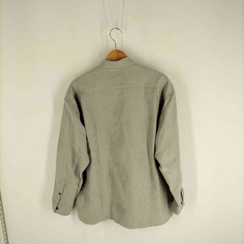 アデイインザライフユナイテッドアローズ A day in the life UNITED ARROWS スエードライク レギュラーカラー シャツ メンズ JPN:L