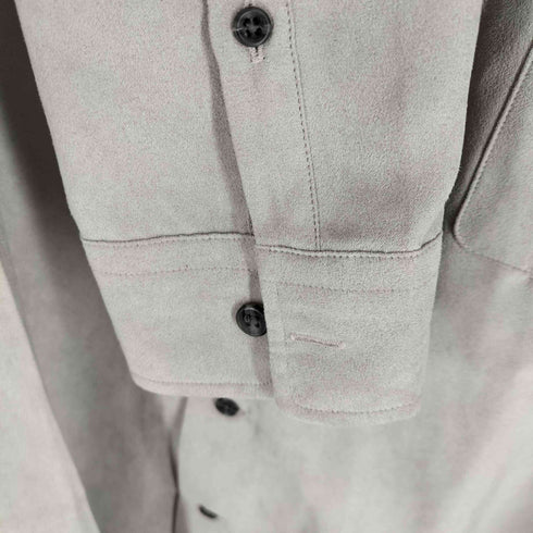 アデイインザライフユナイテッドアローズ A day in the life UNITED ARROWS スエードライク レギュラーカラー シャツ メンズ JPN:L