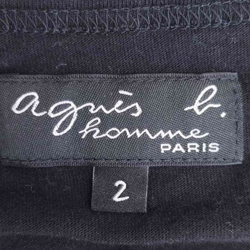 アニエスベーオム Agnes b.homme ロゴTシャツ メンズ JPN:2
