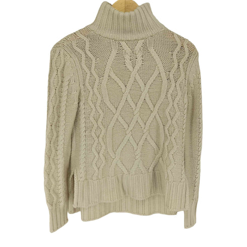 ウィークエンドマックスマーラ Weekend Max Mara ハイネックスリットケーブルニット レディース import:XS