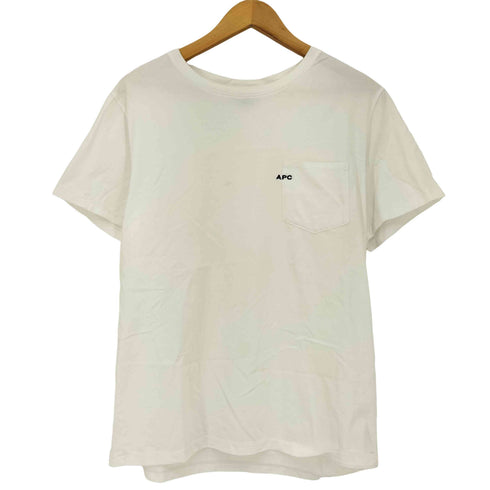 アーペーセー A.P.C. 刺繍入りポケットTシャツ メンズ JPN:L