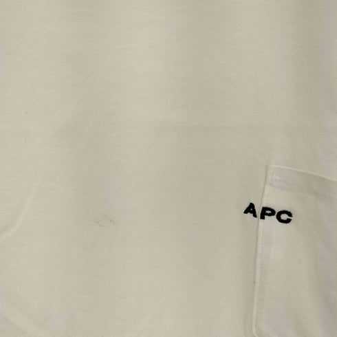 アーペーセー A.P.C. 刺繍入りポケットTシャツ メンズ JPN:L