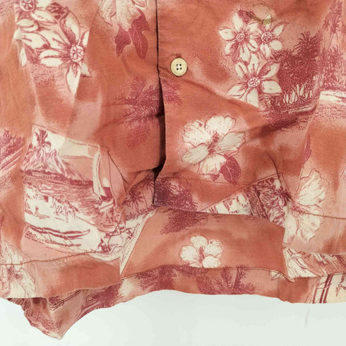 レインスプーナー Reyn Spooner S/S レーヨン花柄開襟アロハシャツ メンズ JPN:XL