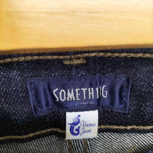 サムシング SOMETHING ジッパーフライフレアデニム レディース FR:32