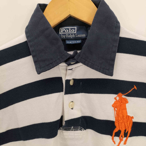 ポロバイラルフローレン Polo by RALPH LAUREN ビッグポニー ボーダーラガーシャツ メンズ JPN:M