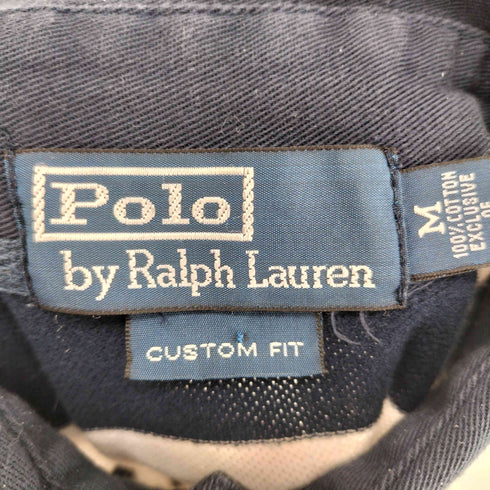 ポロバイラルフローレン Polo by RALPH LAUREN ビッグポニー ボーダーラガーシャツ メンズ JPN:M