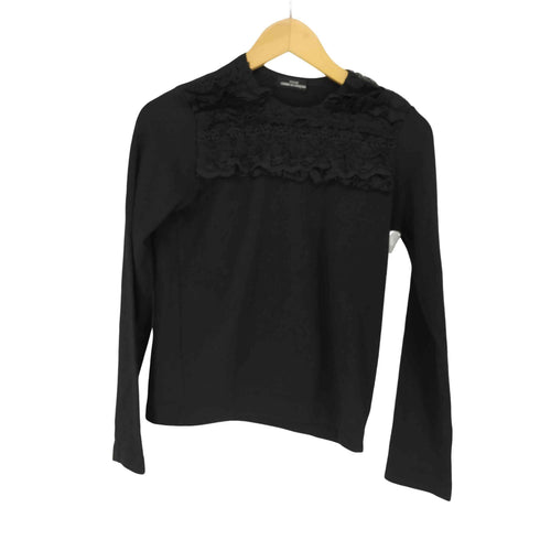 トリココムデギャルソン tricot COMME des GARCONS フラワーフリンジニット レディース