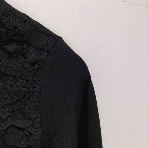 トリココムデギャルソン tricot COMME des GARCONS フラワーフリンジニット レディース