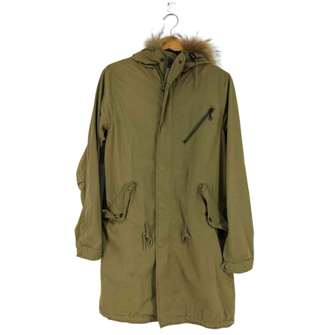 ショット Schott フードファー モッズコート メンズ import:M