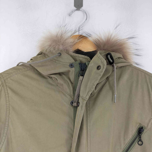 ショット Schott フードファー モッズコート メンズ import:M