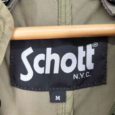 ショット Schott フードファー モッズコート メンズ import:M