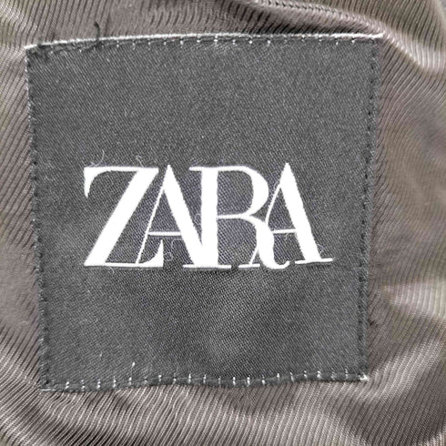 ザラ ZARA ストライプ テーラードジャケット メンズ 46